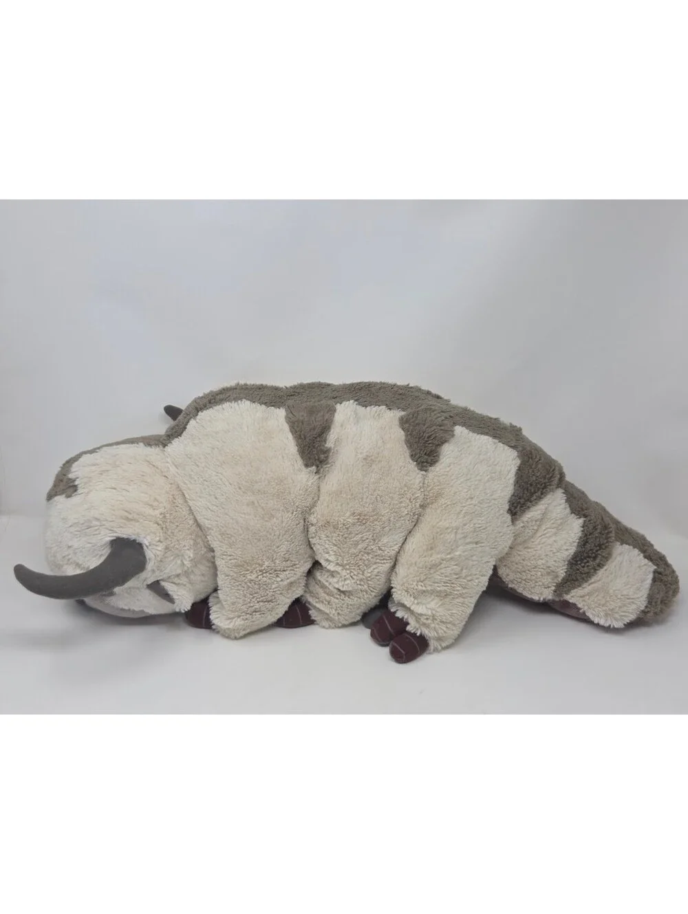 Large Appa Flying Bison Plush Stuffed Animal Cream Brown Six Legged Toy